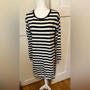 Women’s Anna Lane striped dress, sz Large
